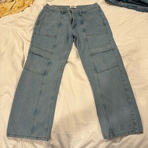 agolde cooper cargo jeans